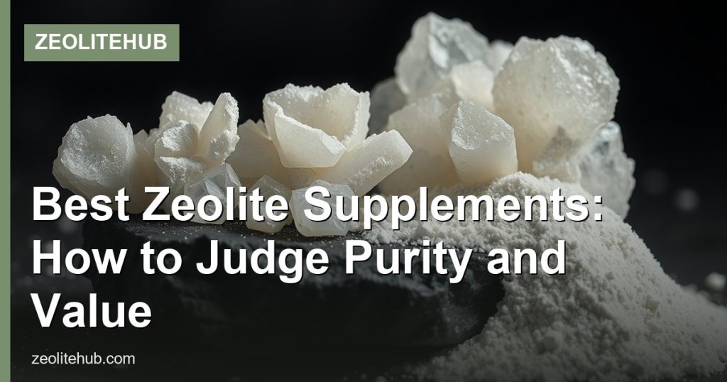 Best Zeolite Supplements: How to Judge Purity and Value - ZeoliteHub