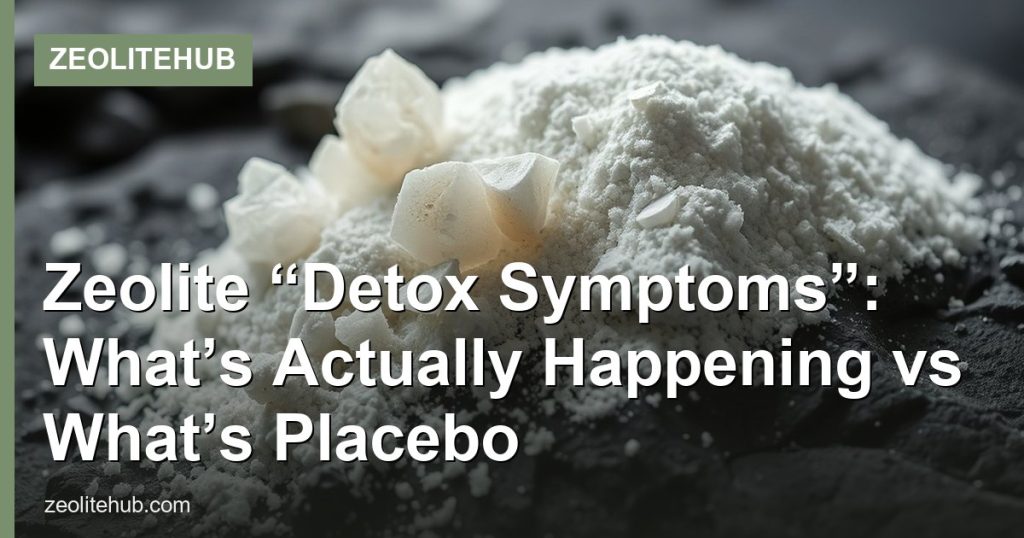 Zeolite “Detox Symptoms”: What’s Actually Happening vs What’s Placebo - ZeoliteHub