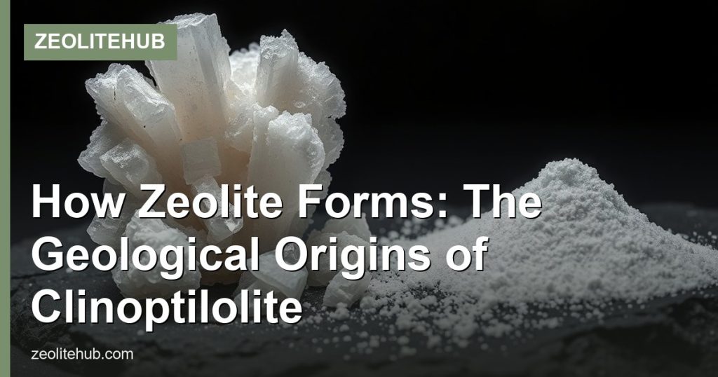 How Zeolite Forms: The Geological Origins of Clinoptilolite - ZeoliteHub