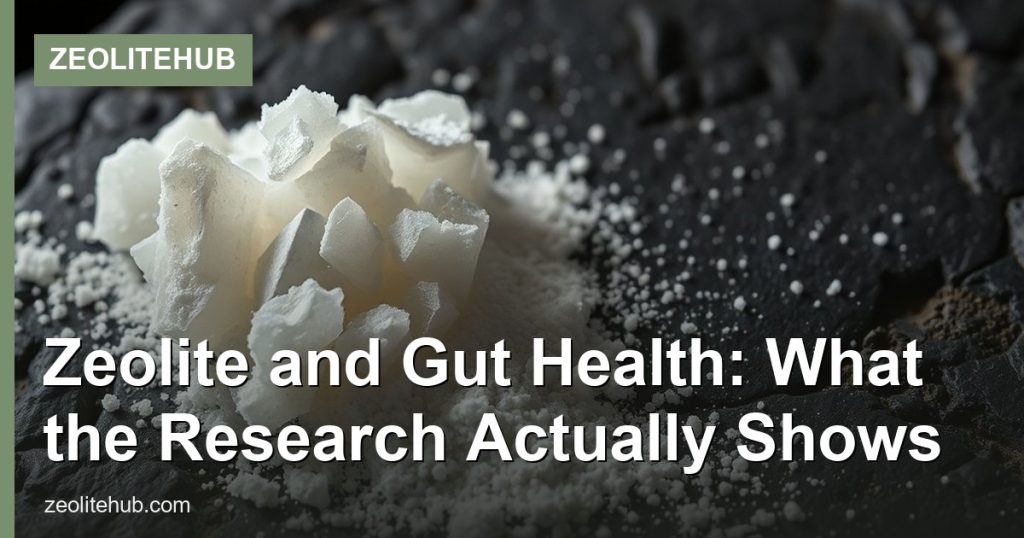 Zeolite and Gut Health: What the Research Actually Shows - ZeoliteHub
