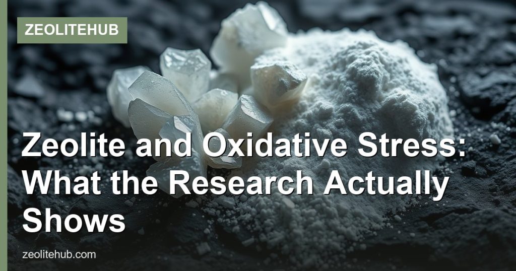 Zeolite and Oxidative Stress: What the Research Actually Shows - ZeoliteHub