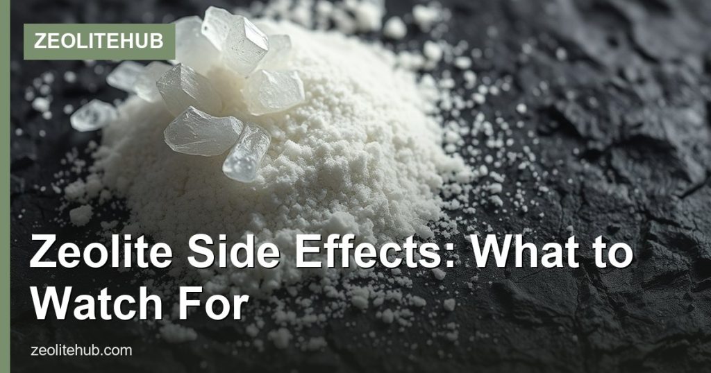 Zeolite Side Effects: What to Watch For - ZeoliteHub