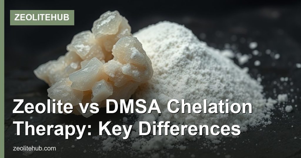 Zeolite vs DMSA Chelation Therapy: Key Differences - ZeoliteHub