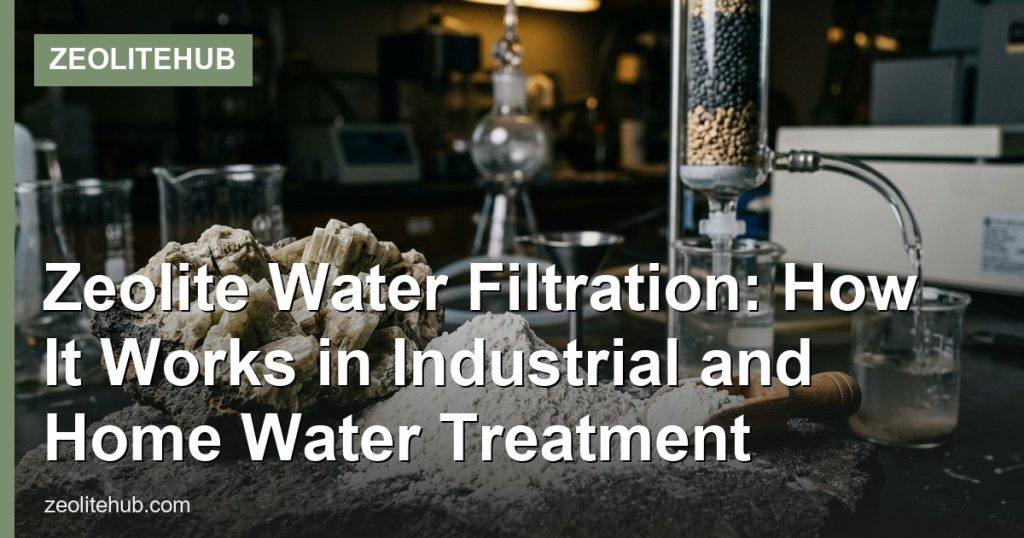 Zeolite Water Filtration: How It Works in Industrial and Home Water Treatment - ZeoliteHub